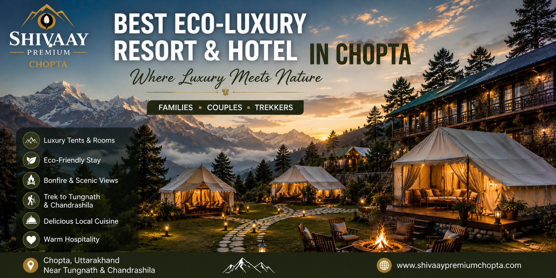 Best Eco-Luxury Resort & Hotel in Chopta